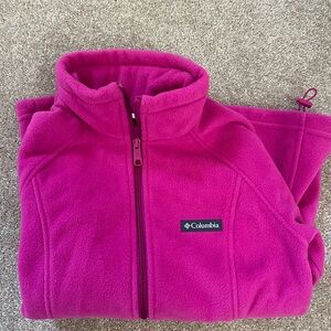 Columbia Vibrant Pink Fleece Jacket